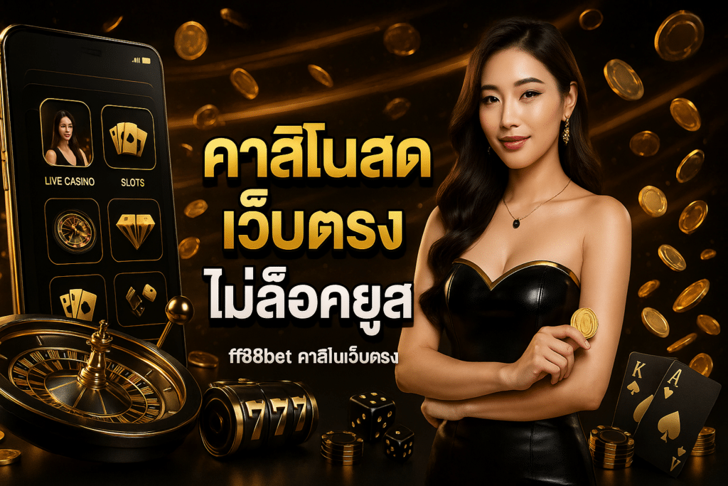 คาสิโนสดเว็บตรง ไม่ล็อคยูส