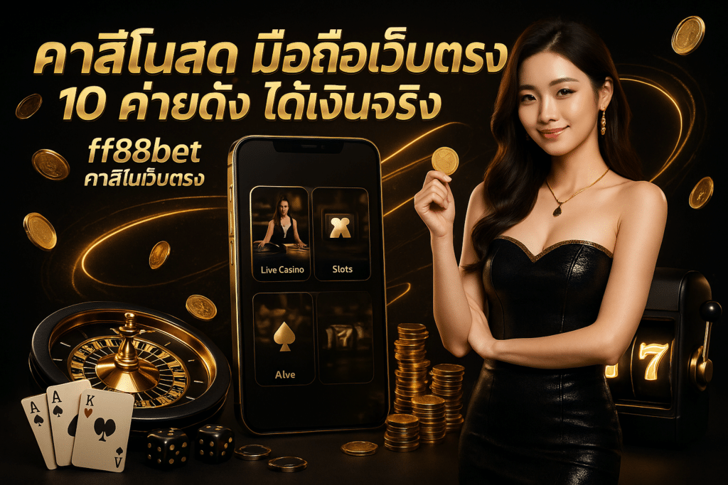 คาสิโนสด มือถือเว็บตรง