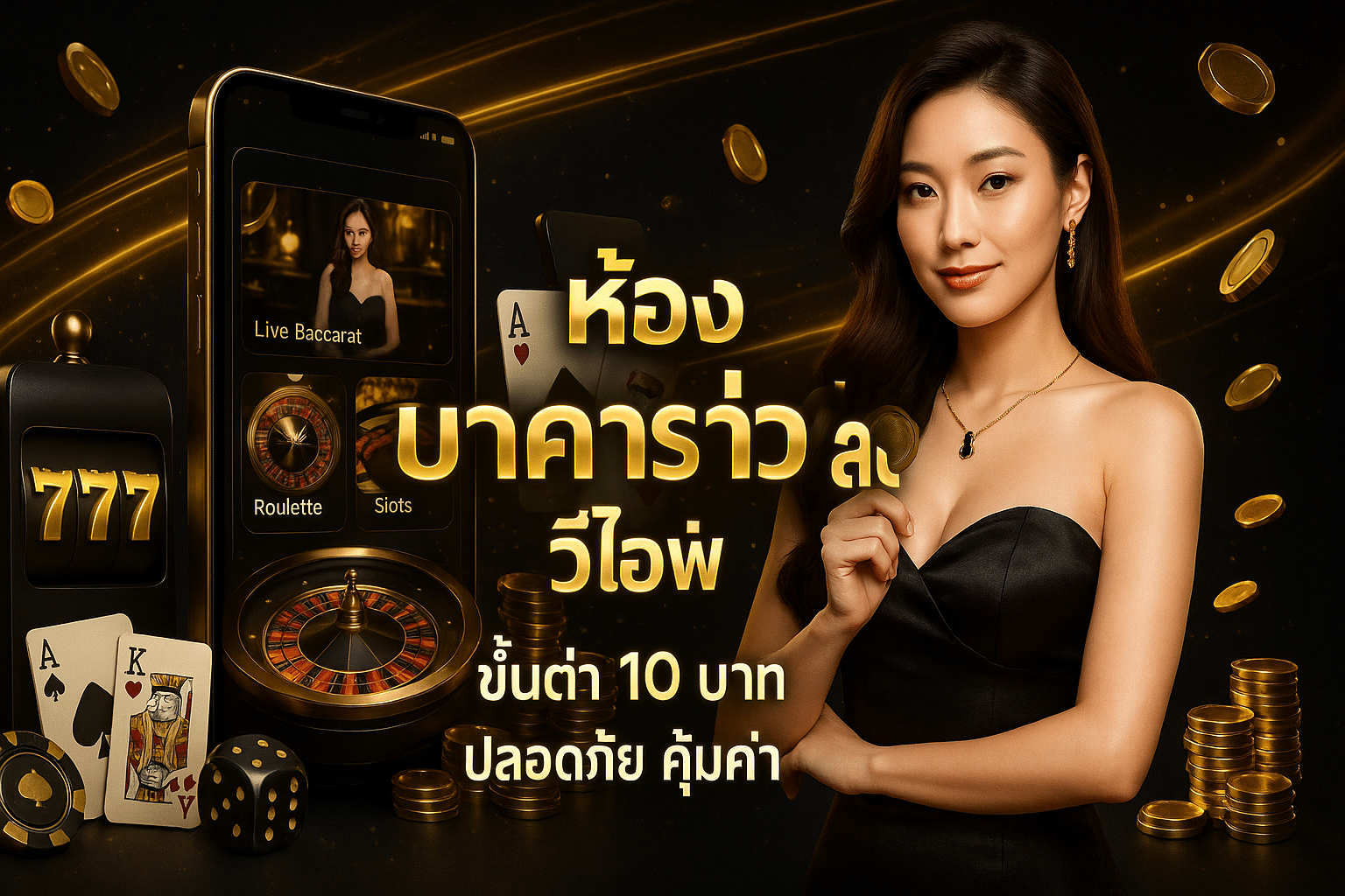 ห้องบาคาร่าวีไอพี สด