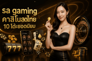 sa gaming คาสิโนสดไทย